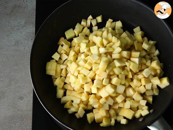 Camembert- og æbletærte - Forberedelse trin 2