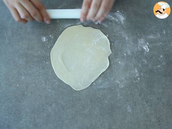 Tortillas af hvede - Forberedelse trin 2
