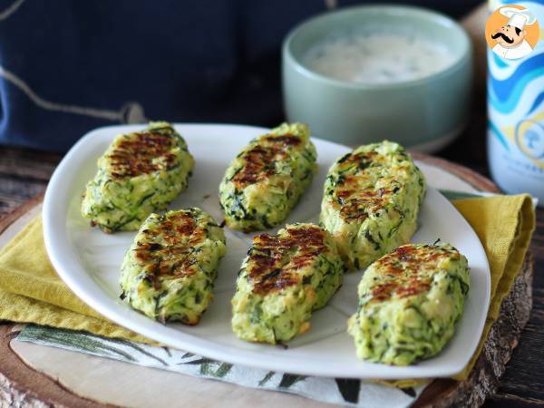 Bagte kødboller af courgette - Forberedelse trin 6