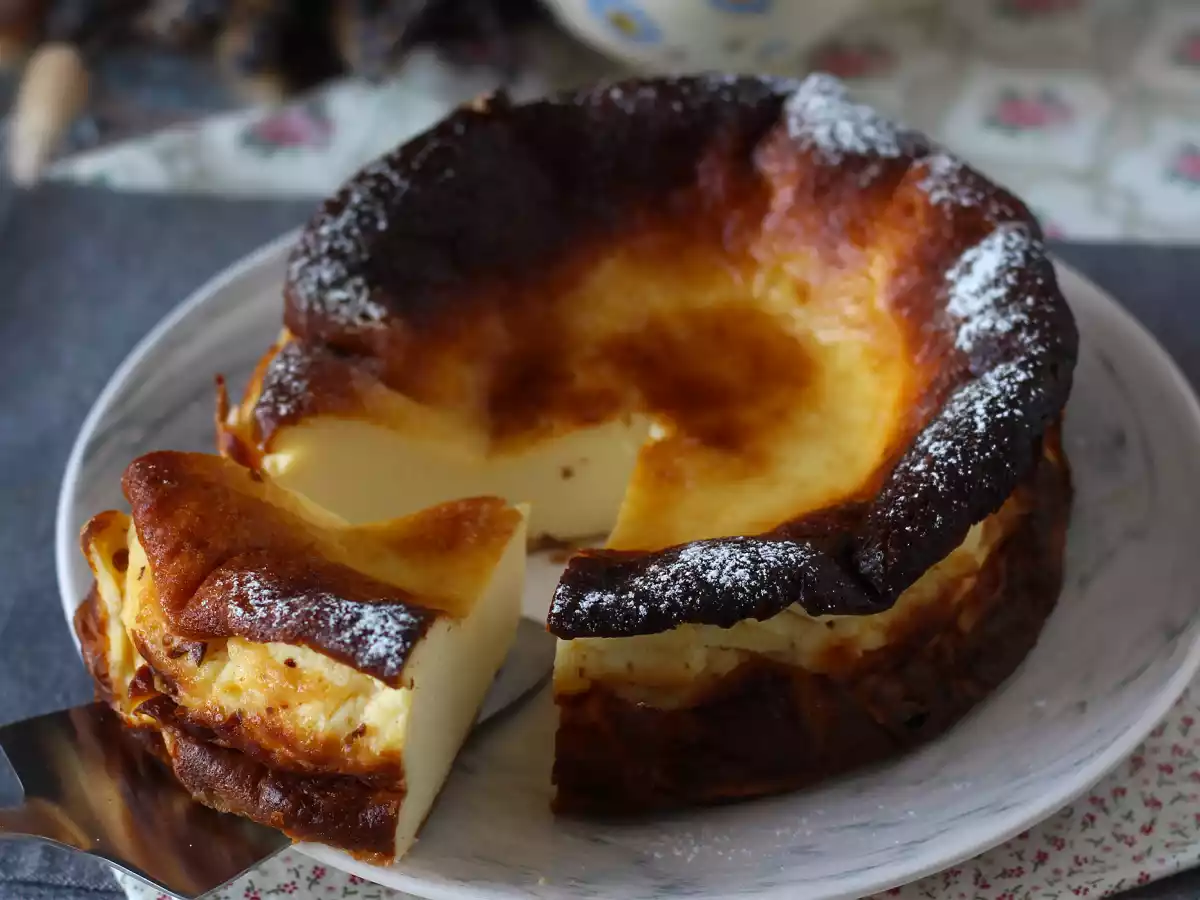 Baskisk cheesecake - foto 3