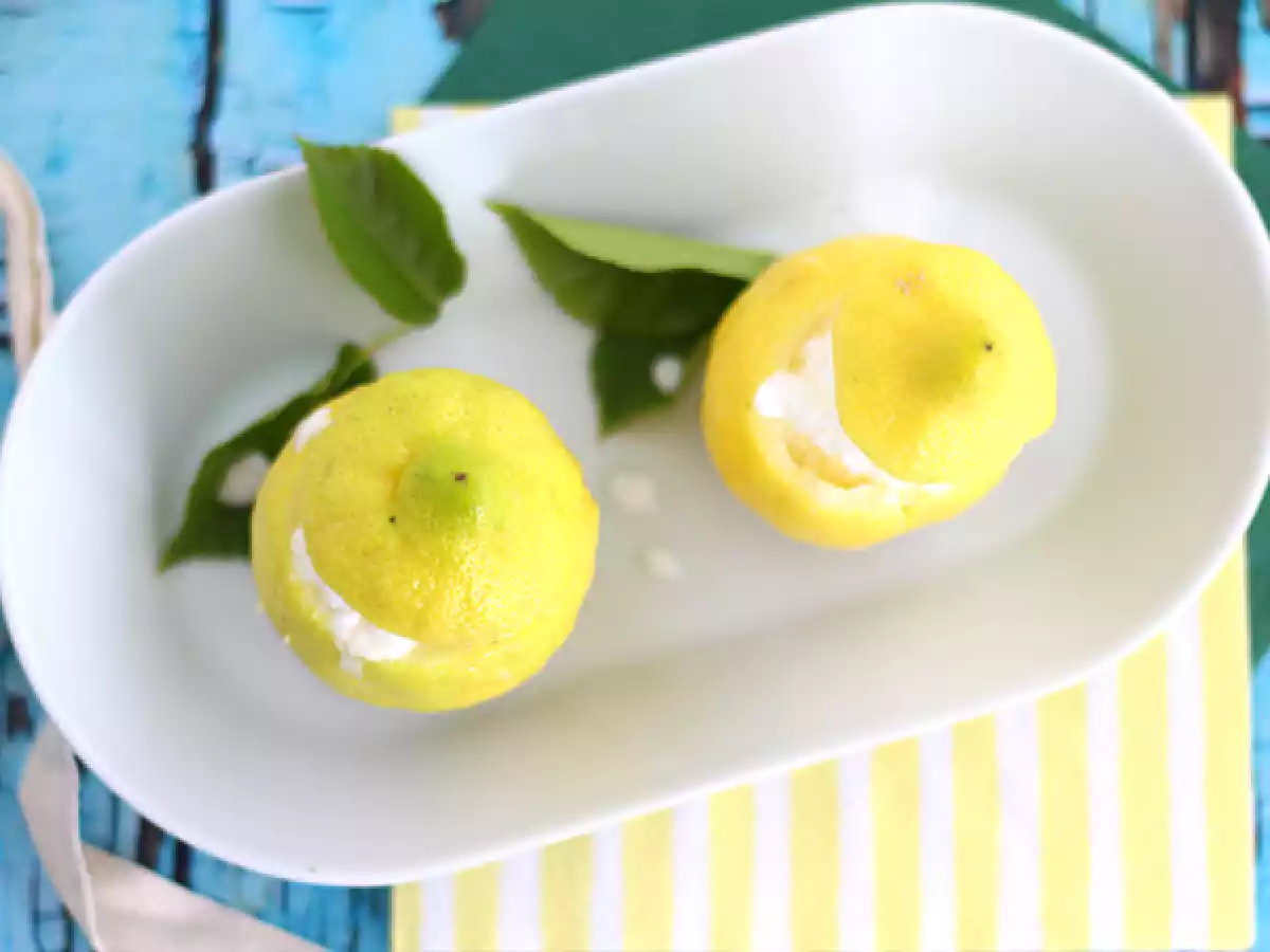 Frosted lemon, en forfriskende sorbet - foto 2